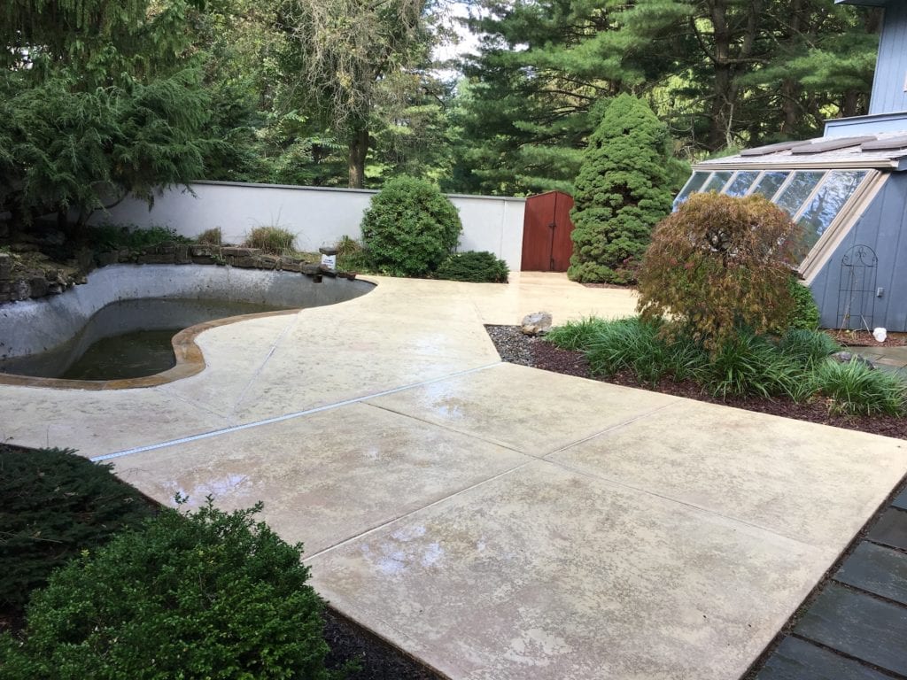 Concrete Power Washing Services